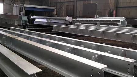 Portalrahmen vorgefertigte leichte Stahlkonstruktion Werkstattbau Chemiezentrum (KXD